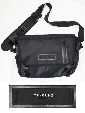 TIMBUK2 Unisex Especial Stash Messenger Bag Black